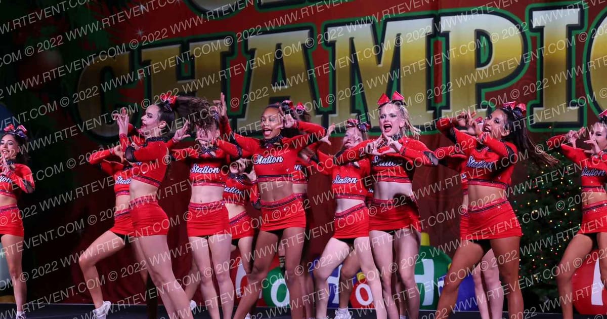 Cheer Station Lady A's · Cheer Power Holiday Showdown Houston DIDII