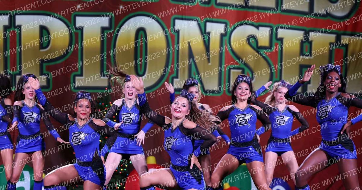Prodigy All Stars Jr. Blue · Cheer Power Holiday Showdown Houston DIDII