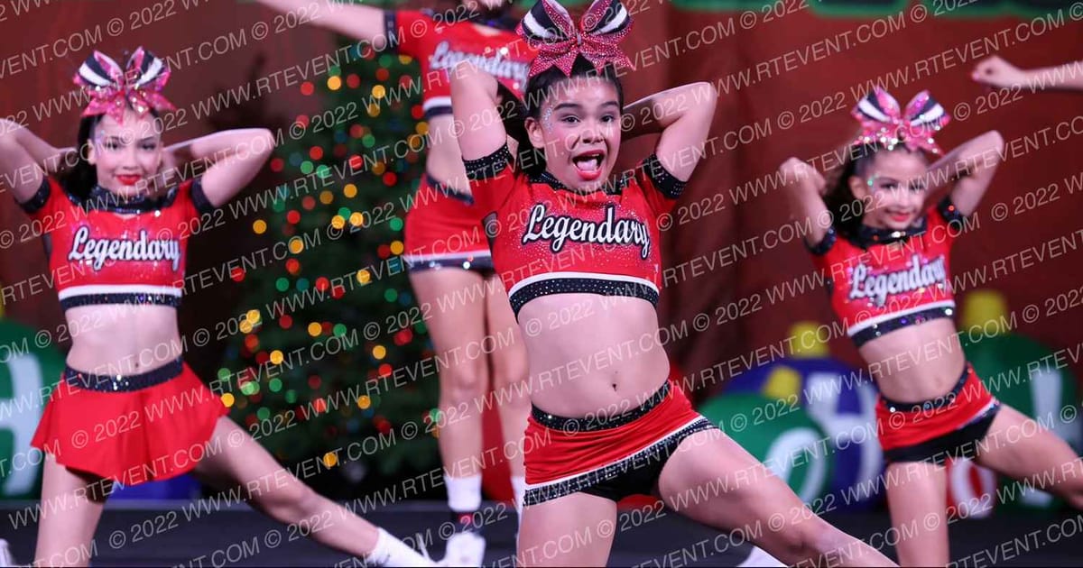 Legendary Cheer Elite Inferno · Cheer Power Holiday Showdown Houston DIDII