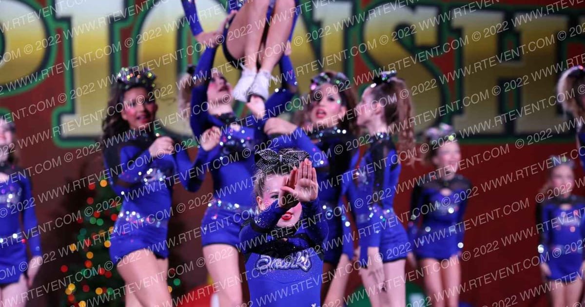 Biron Elite Cheer Diamond Sharks · Cheer Power Holiday Showdown Houston DIDII