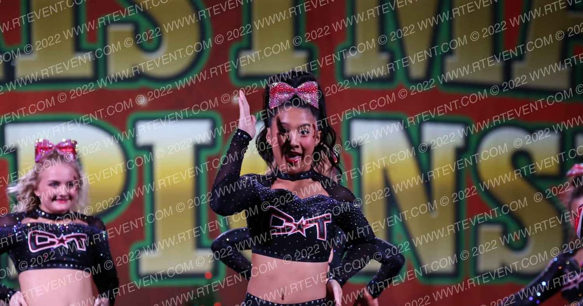 Cheer Town USA Code Black · Cheer Power Holiday Showdown Houston DIDII