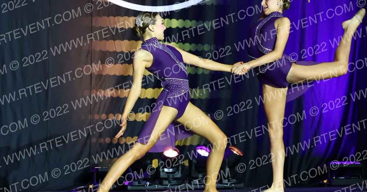 Star Steppers Dance Emma Vanos and Kayla Earnshaw · Encore Grand Nationals Houston