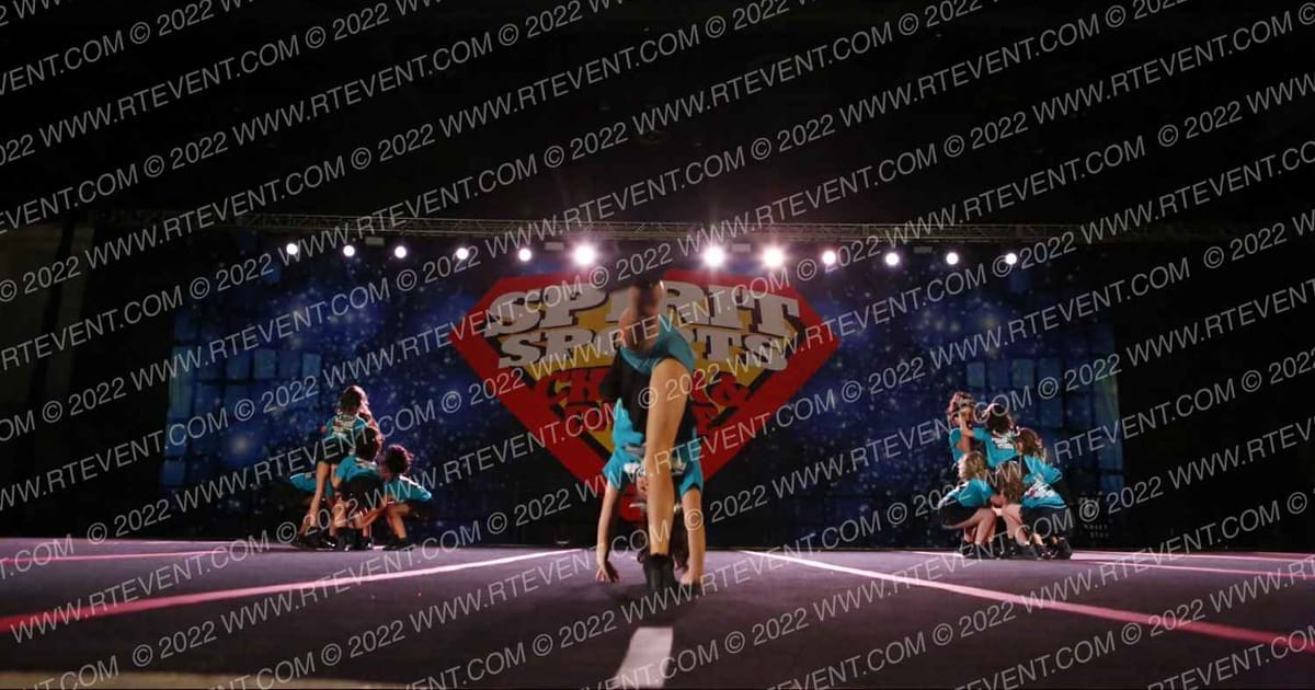 New England Cheer & Tumble Mini Black Pearls · Spirit Sports Worcester Nationals DIDII