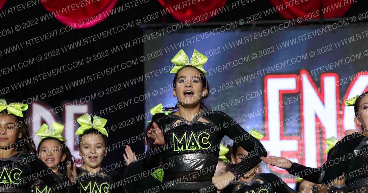 Modern American Cheer Glitz · Encore Grand Nationals Houston