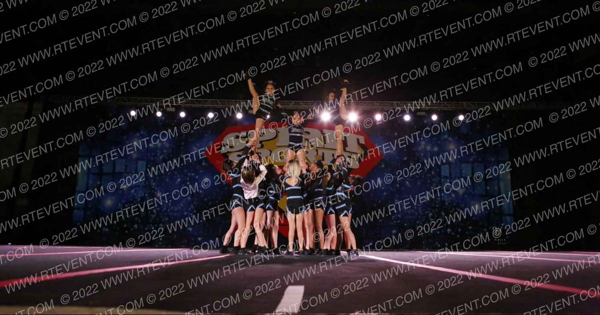 Rocket Cheer Pink Ladies · Spirit Sports Worcester Nationals DIDII
