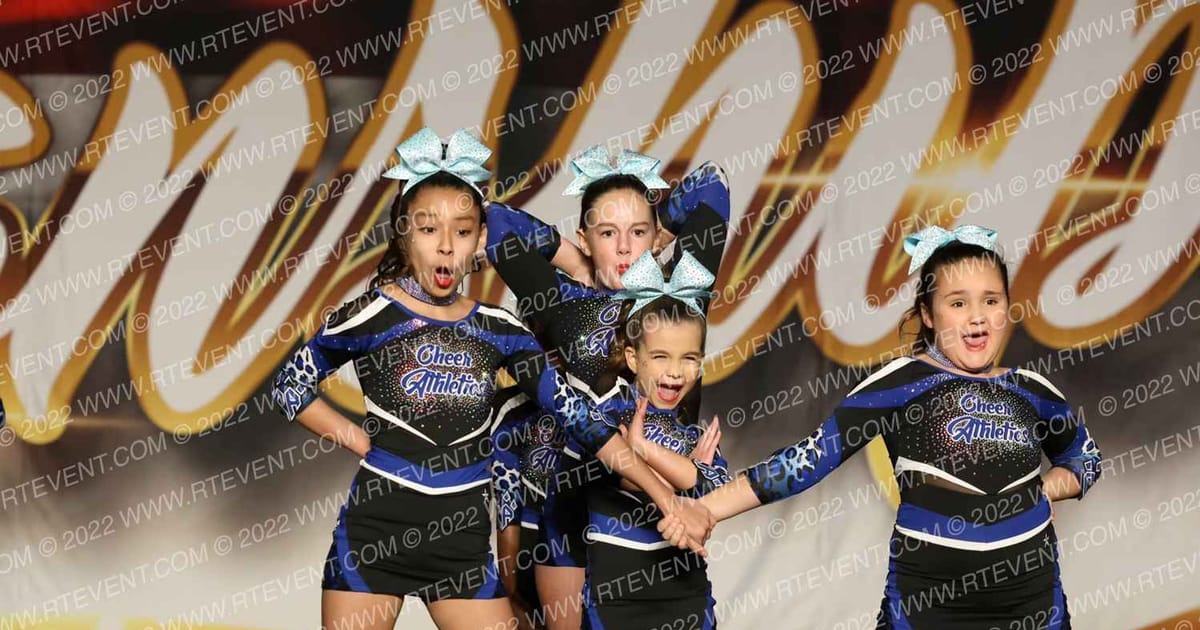 Cheer Athletics St. Louis Aqua · Celebrity Branson