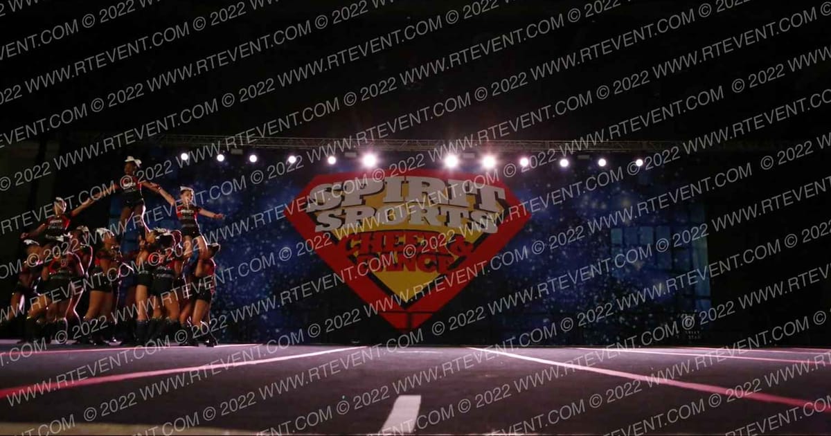 Five Star Athletics MA House of Red · Spirit Sports Worcester Nationals DIDII