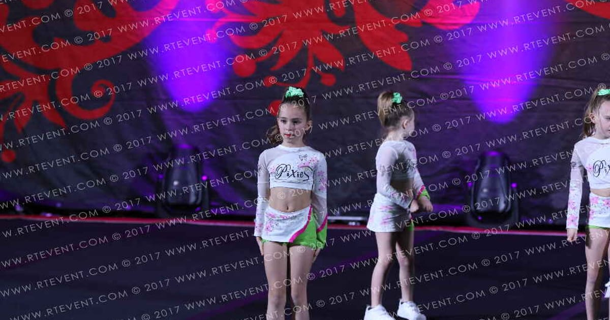 Pixies Cheer Quartz · Heart of London University Nationals