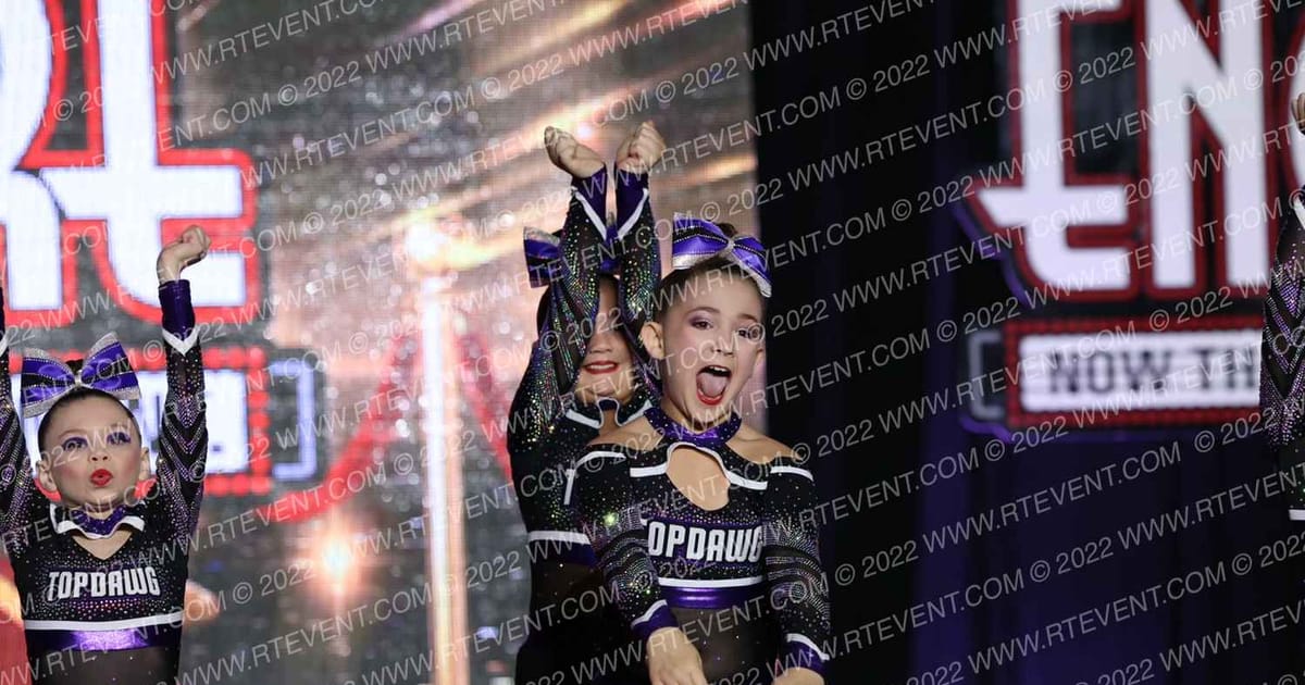 Top Dawg Cheer & Tumbling K9 Cuties · Encore Grand Nationals Houston