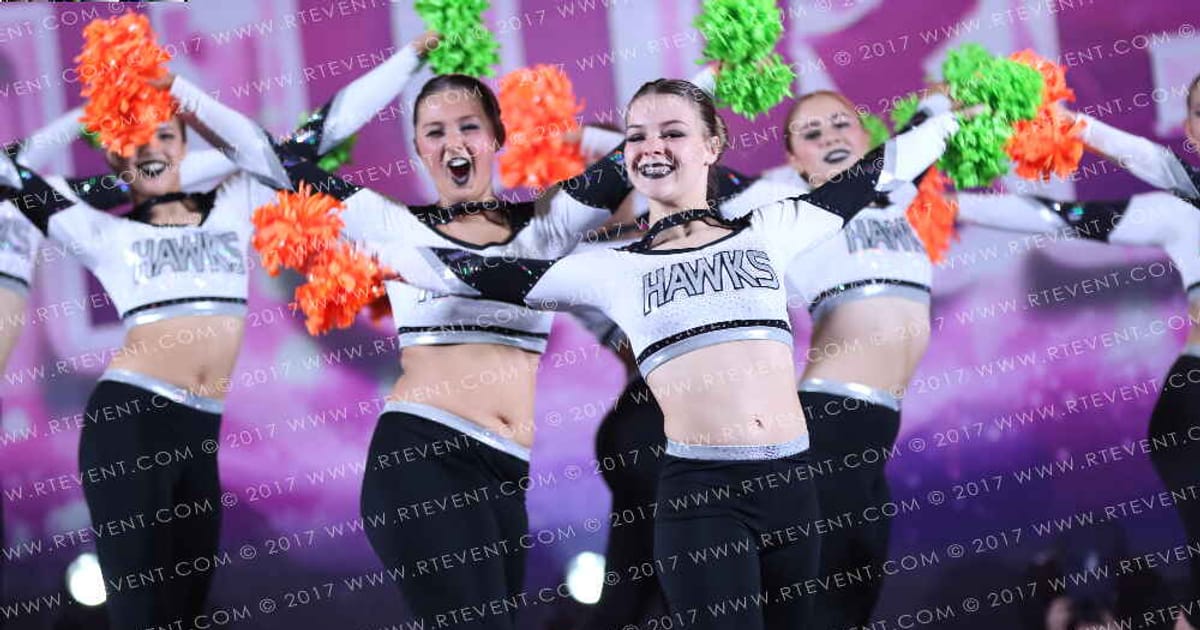 Hartlepool Hawks Cheerleading Academy Clarity · Heart of London University Nationals