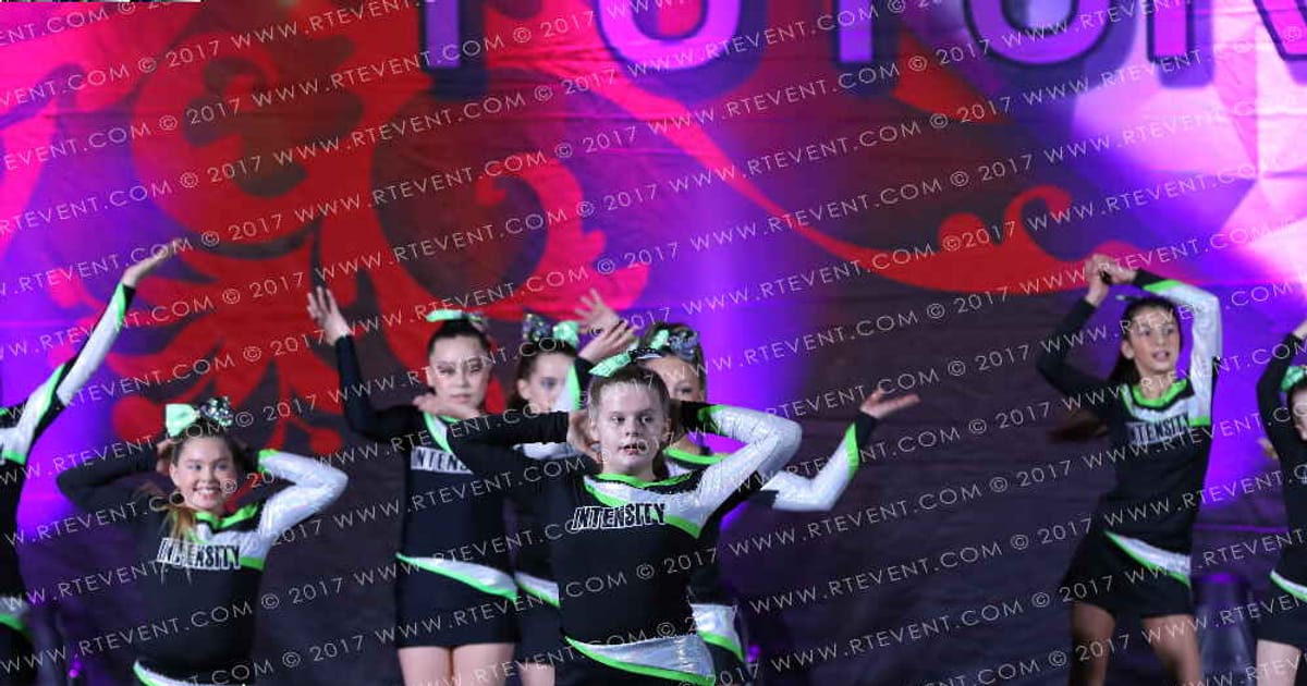 Intensity Cheer and Dance FIREFLIES · Heart of London University Nationals