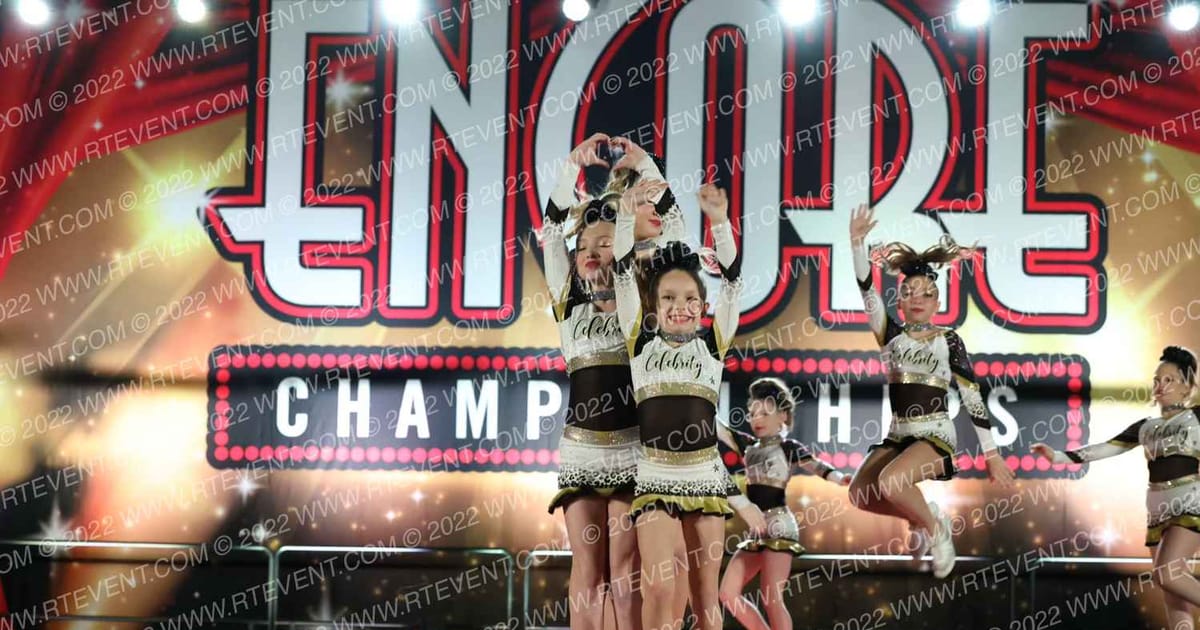 Celebrity Cheer SUPERMODELS · ENCORE Philly Showdown