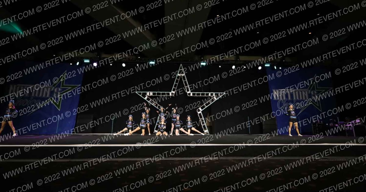 Lions Cheer Company Courage · Nations Choice Cheer Grand Nationals
