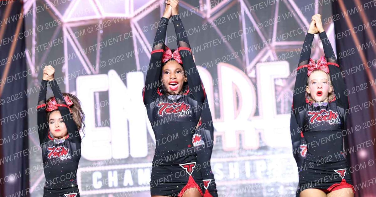 Tech Cheer Lady Lasso · Encore Grand Nationals Houston