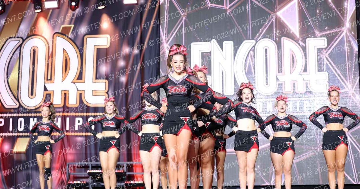 Tech Cheer Lonestar Ladies · Encore Grand Nationals Houston