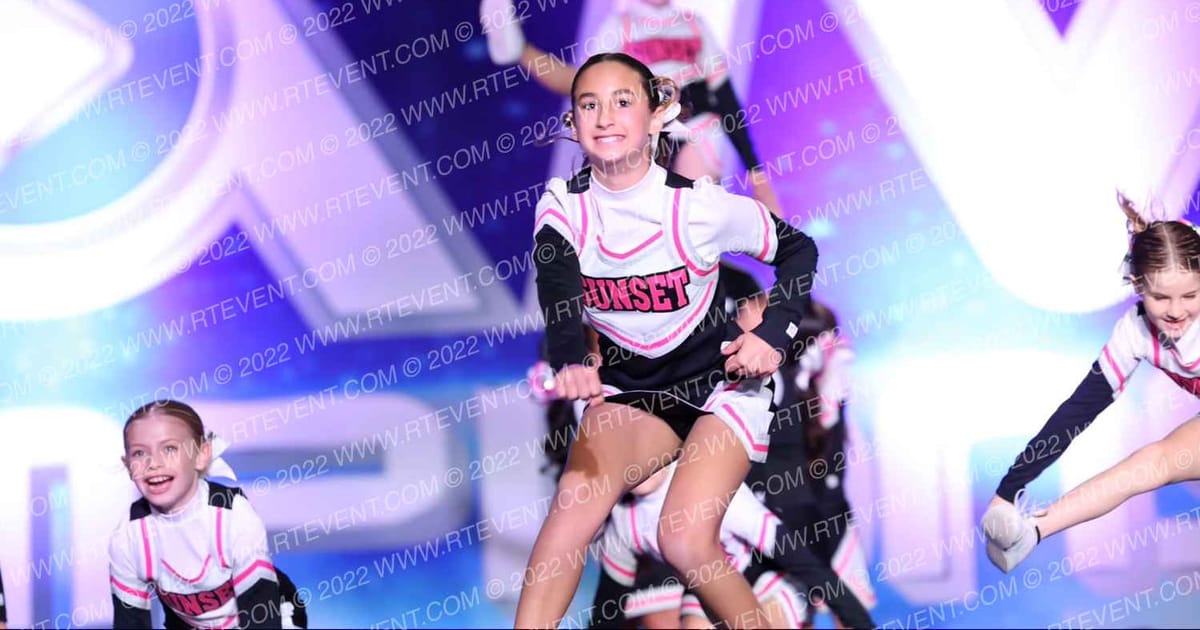 SUNSET CHEER · West Coast State Championship