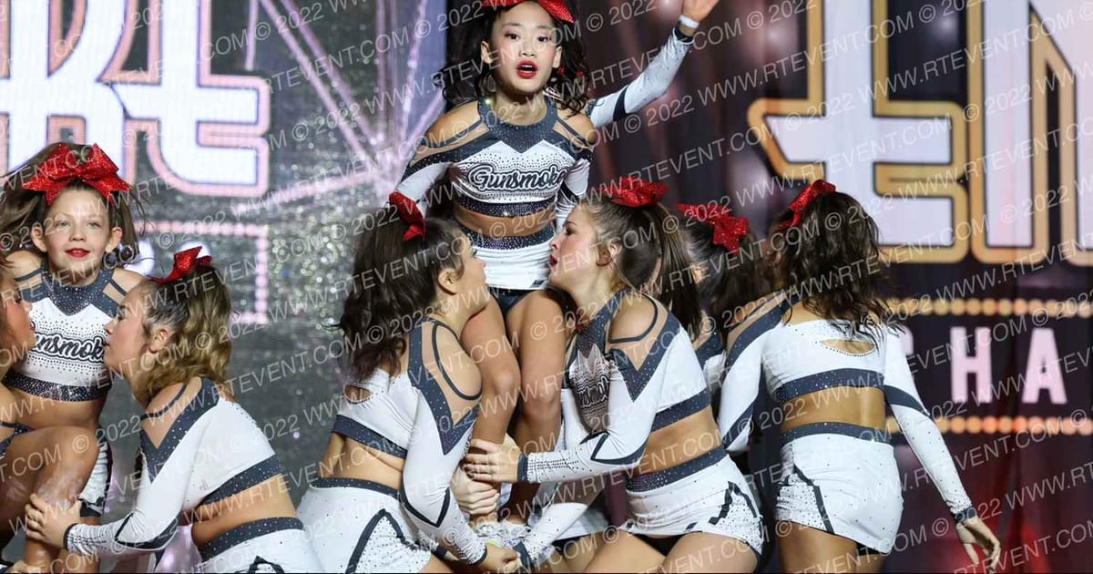 Tech Cheer Gunsmoke · Encore Grand Nationals Houston