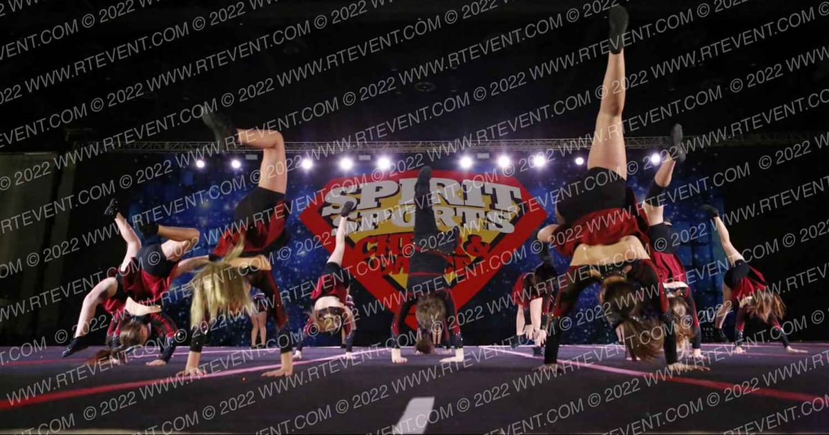 Midcoast Athletics Center MAC Storm - White Out · Spirit Sports Worcester Nationals DIDII