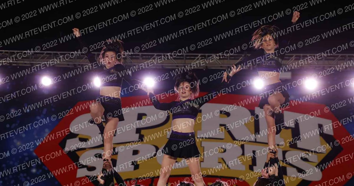 Express Cheer Force Purple Reign · Spirit Sports Worcester Nationals DIDII