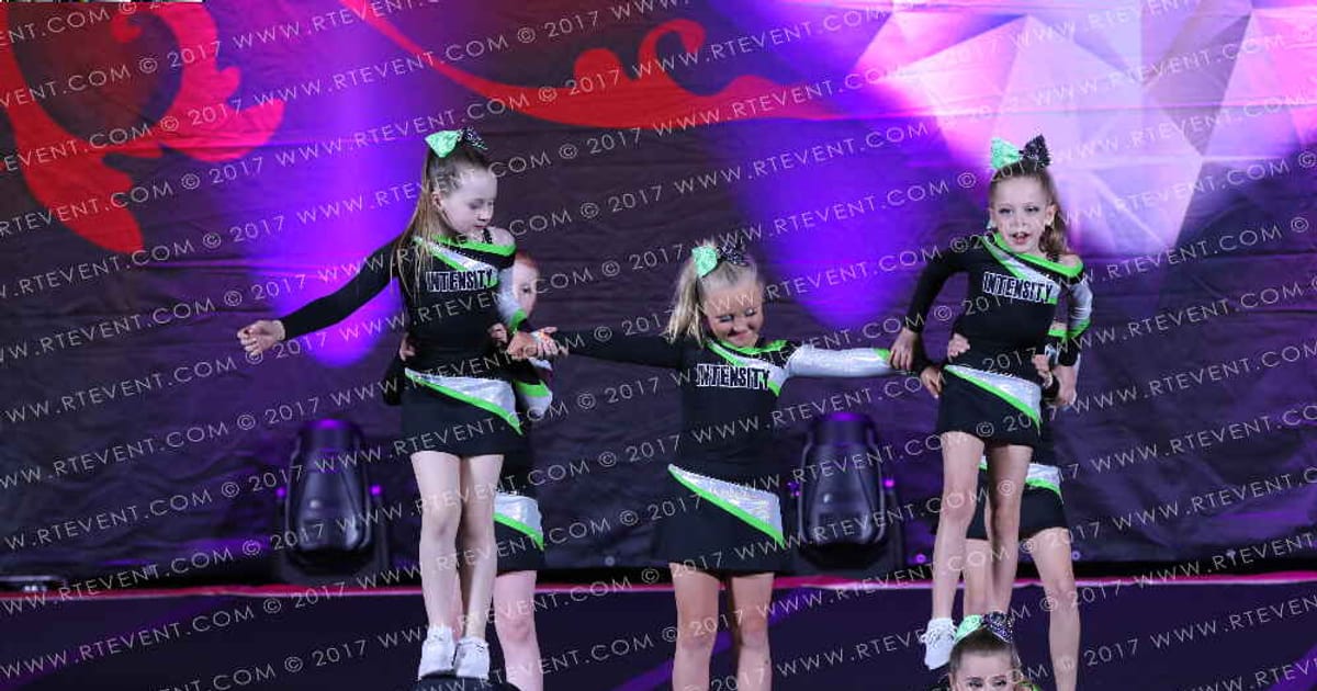 Intensity Cheer and Dance SHIMMER · Heart of London University Nationals