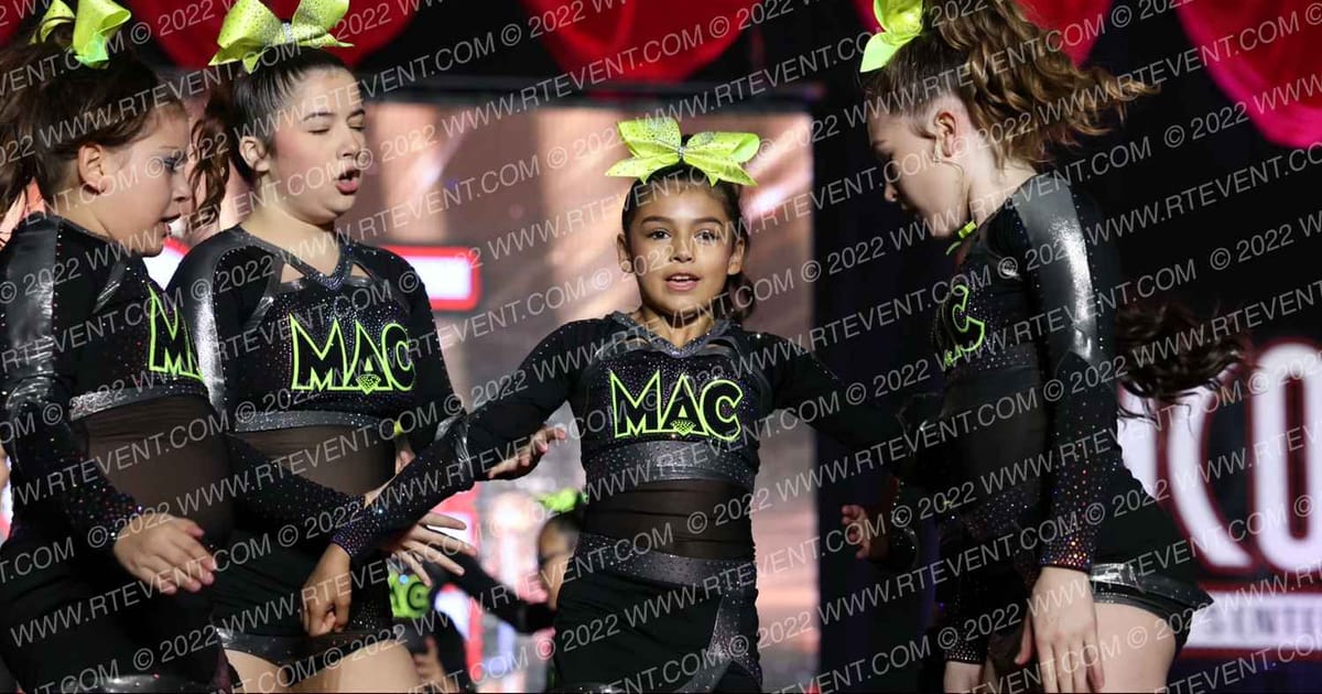 Modern American Cheer Glitz · Encore Grand Nationals Houston