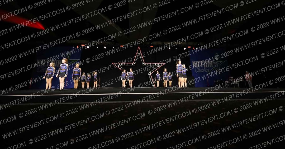 Ideal Athletics Blue Angels · Nations Choice Cheer Grand Nationals