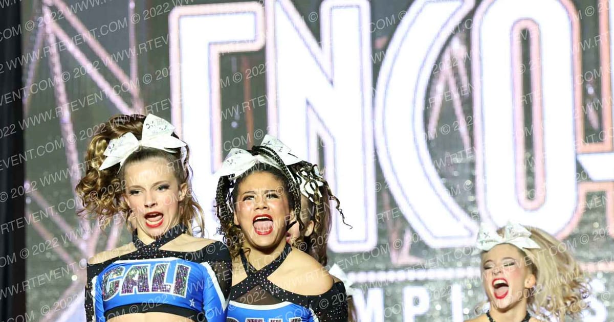 The California All Stars-San Marcos White Gold · Encore Grand Nationals Houston