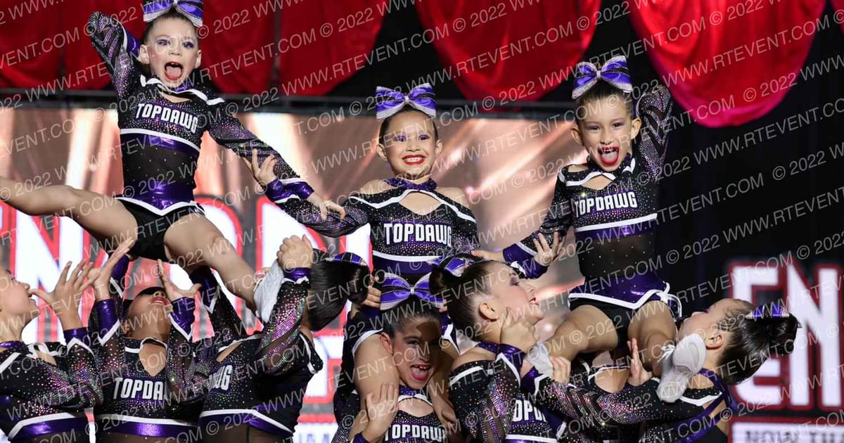 Top Dawg Cheer & Tumbling K9 Cuties · Encore Grand Nationals Houston