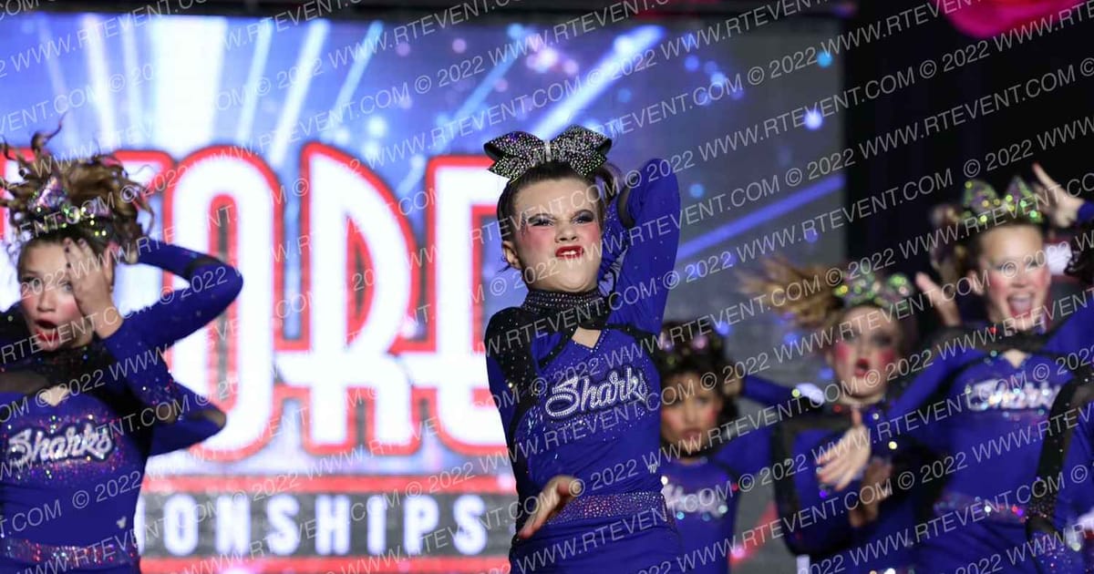 Biron Elite Cheer Diamond Sharks · Encore Grand Nationals Houston