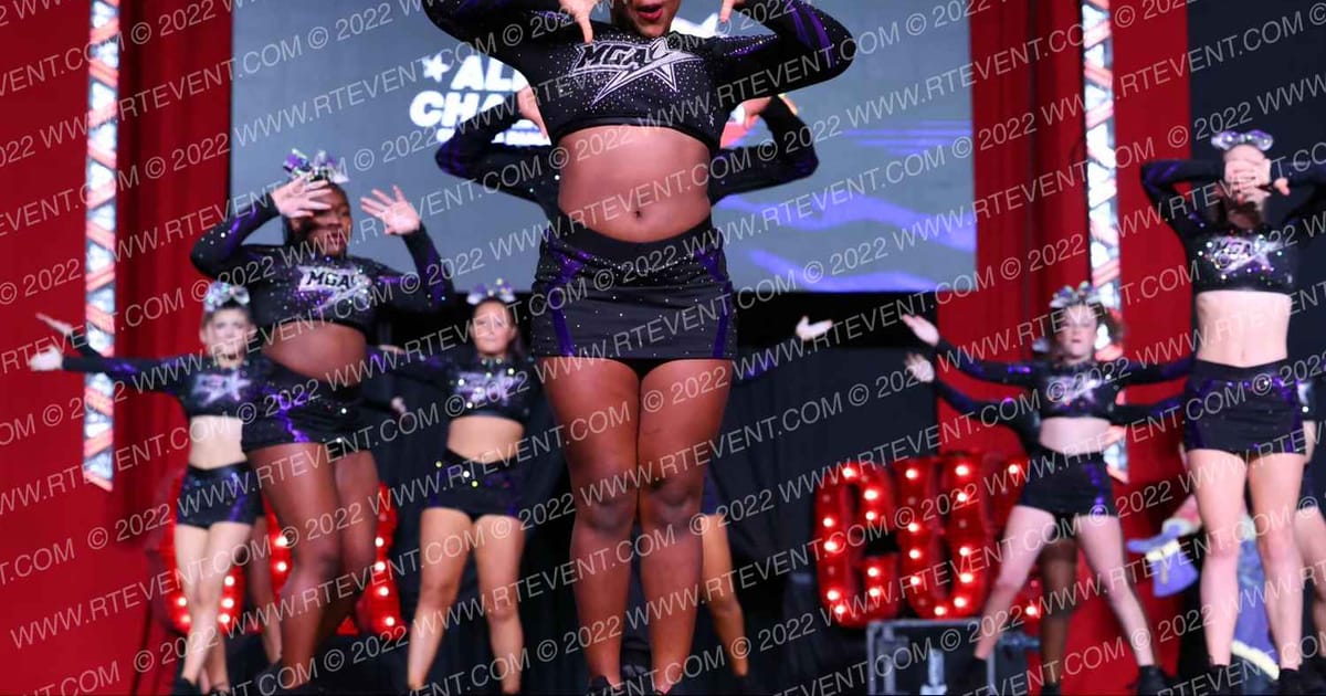 MGA Cheer Extreme Ultraviolet · ASC Battle Under the Big Top