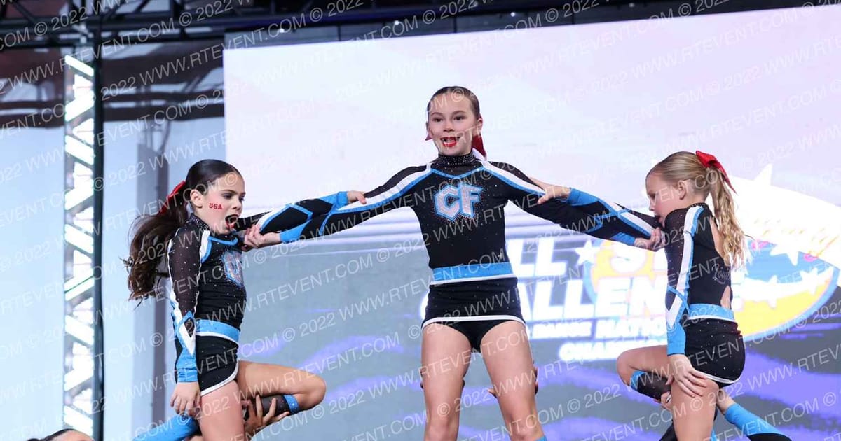 Louisiana Cheer Force Ruby Red · ASC Battle Under the Big Top