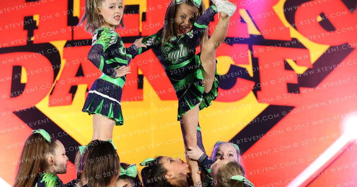Eagle Elite Cheerleading Feathers · SS Kansas City Nationals