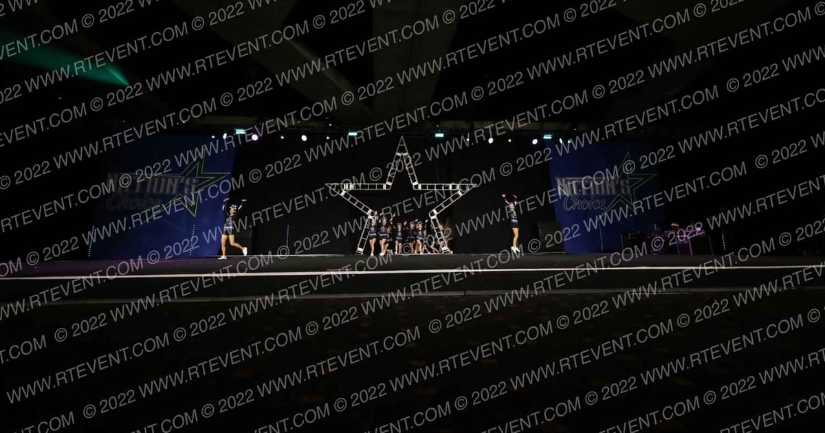 Lions Cheer Company Courage · Nations Choice Cheer Grand Nationals