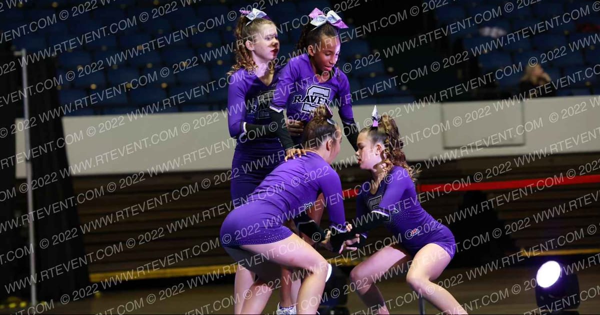 SANTEE RAVENS JV CHEER · Holiday Showcase SUNDAY ARENA