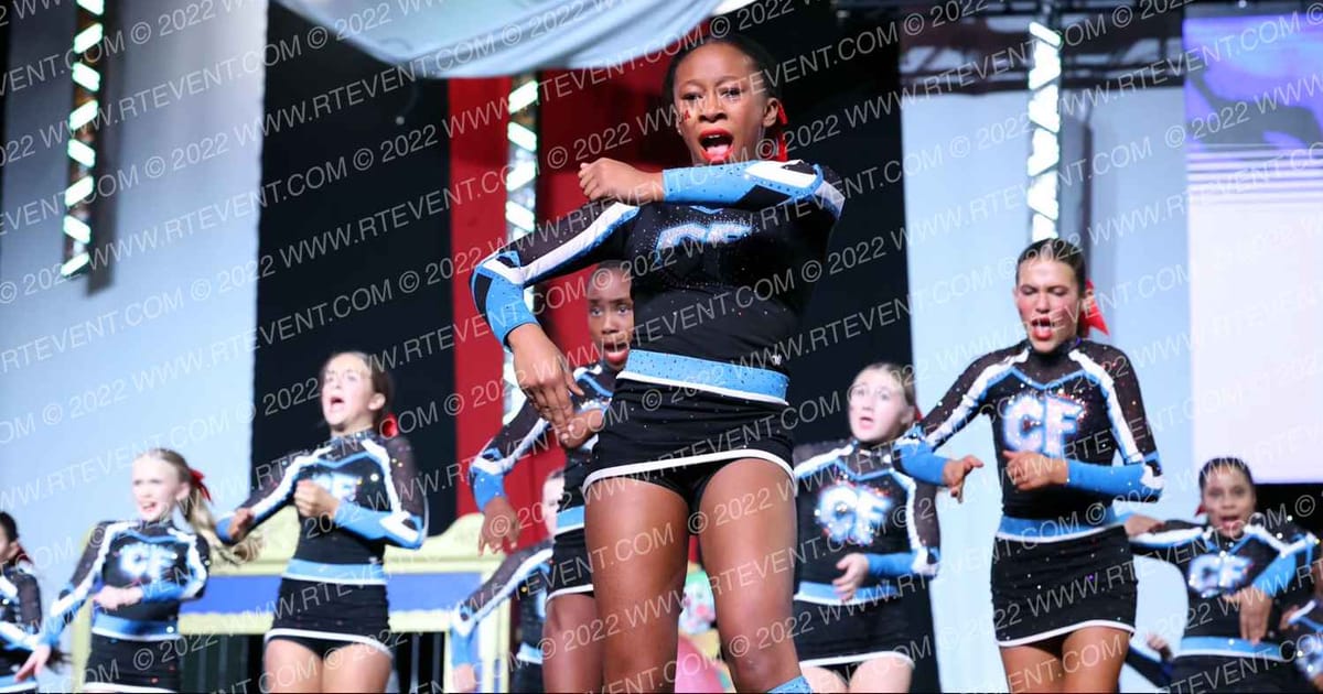 Louisiana Cheer Force Ruby Red · ASC Battle Under the Big Top