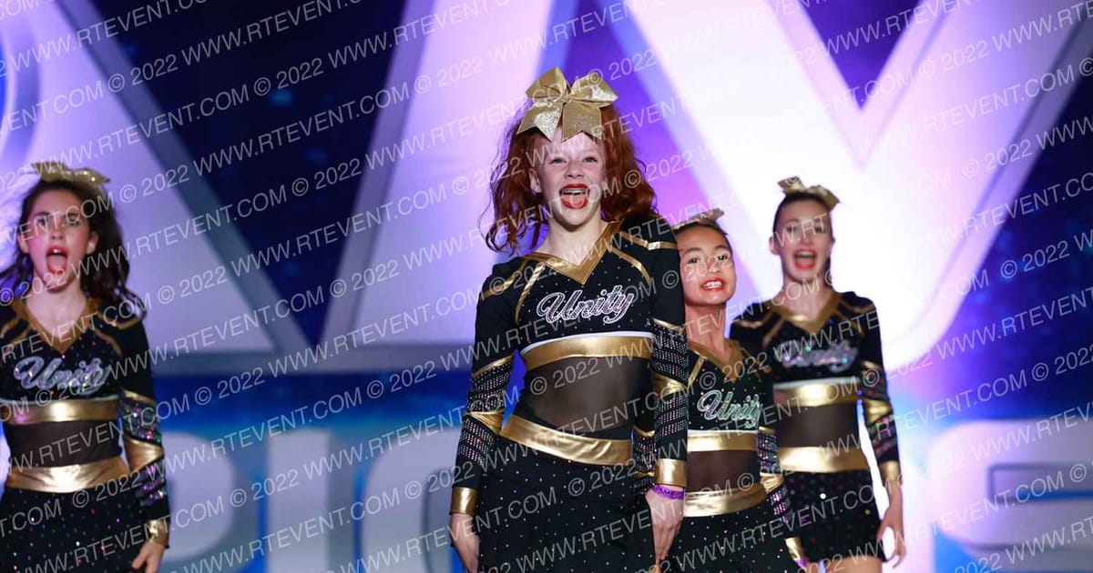 UNITY CHEER  GOLD · West Coast State Championship