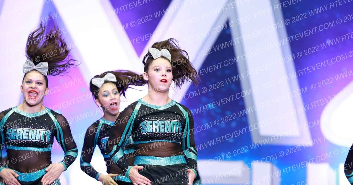 SERENITY ATHLETICS GLITZ · West Coast State Championship
