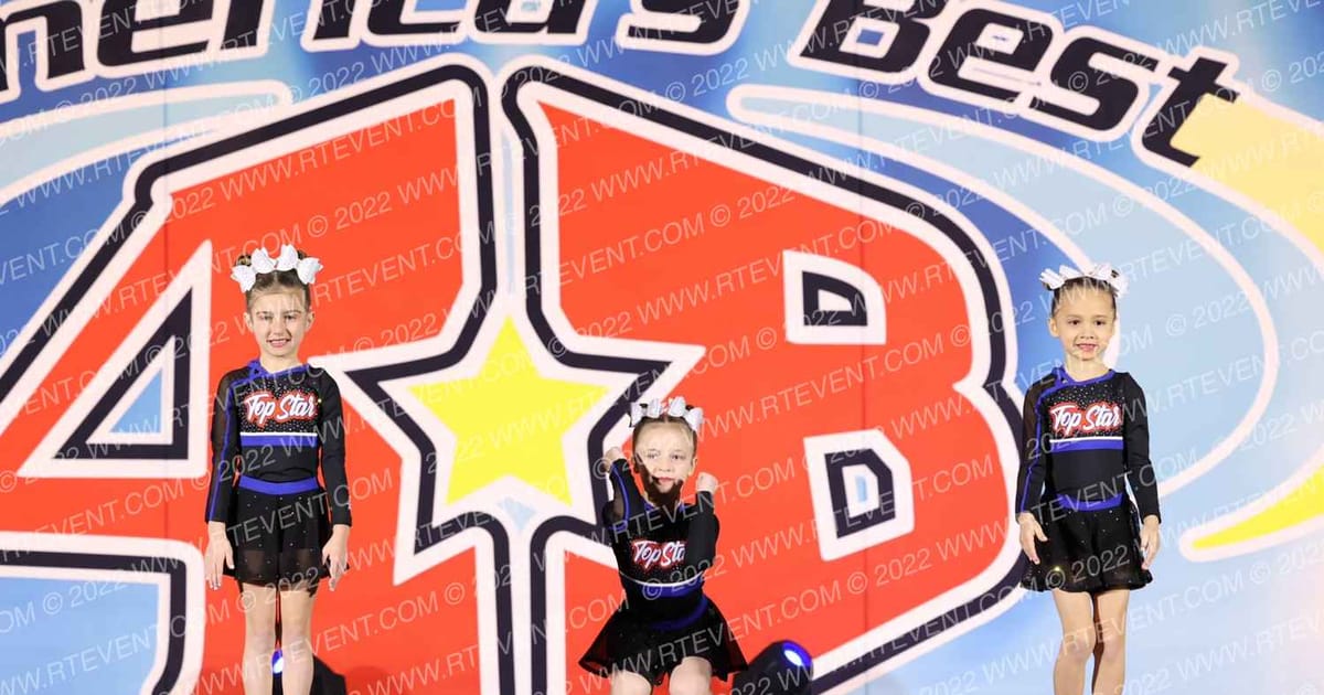 Top Star Training Center Tiny Pixies · Americas Best Indy Challenge