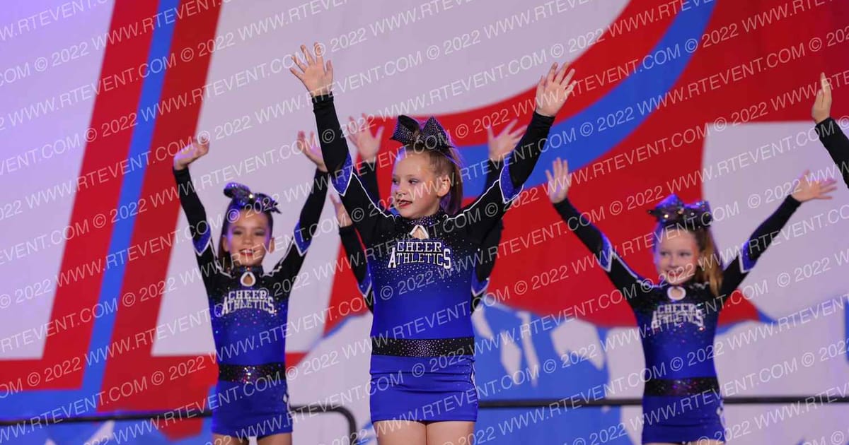 Cheer Athletics - Denver Mini Peach · CHAMPS Grand Nationals DIDII