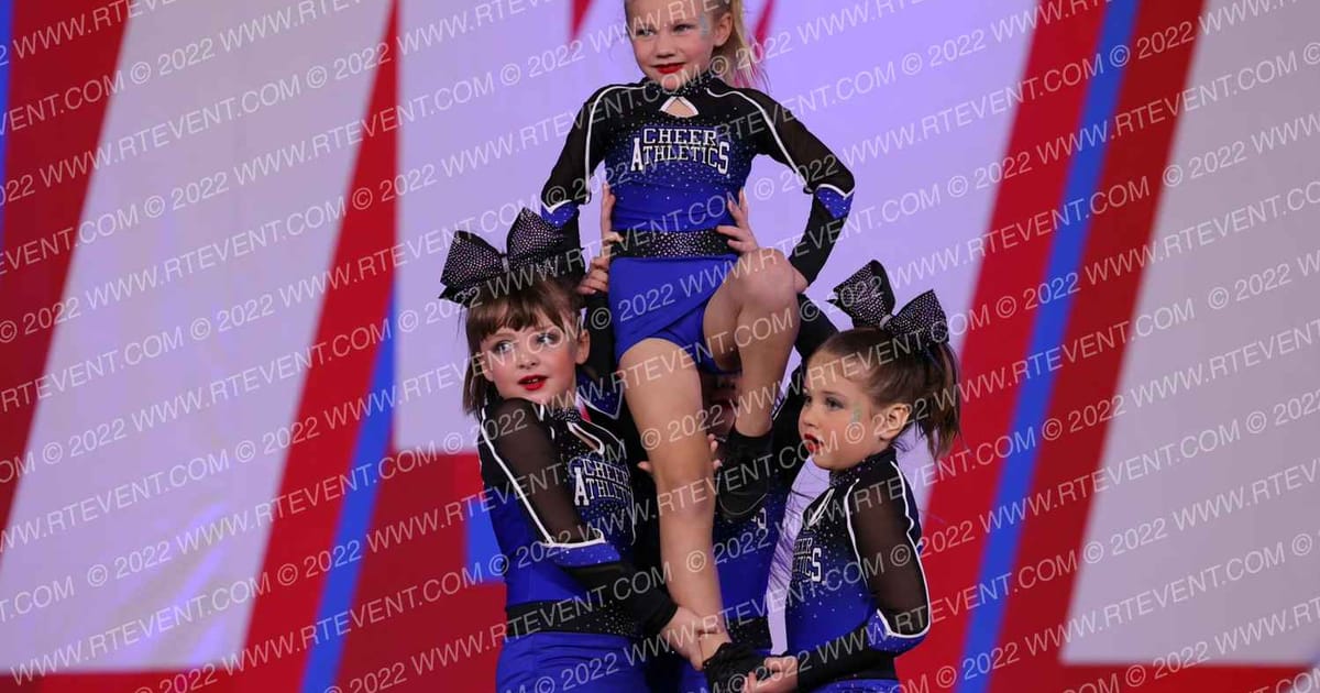Cheer Athletics - Denver Mini Mint · CHAMPS Grand Nationals DIDII