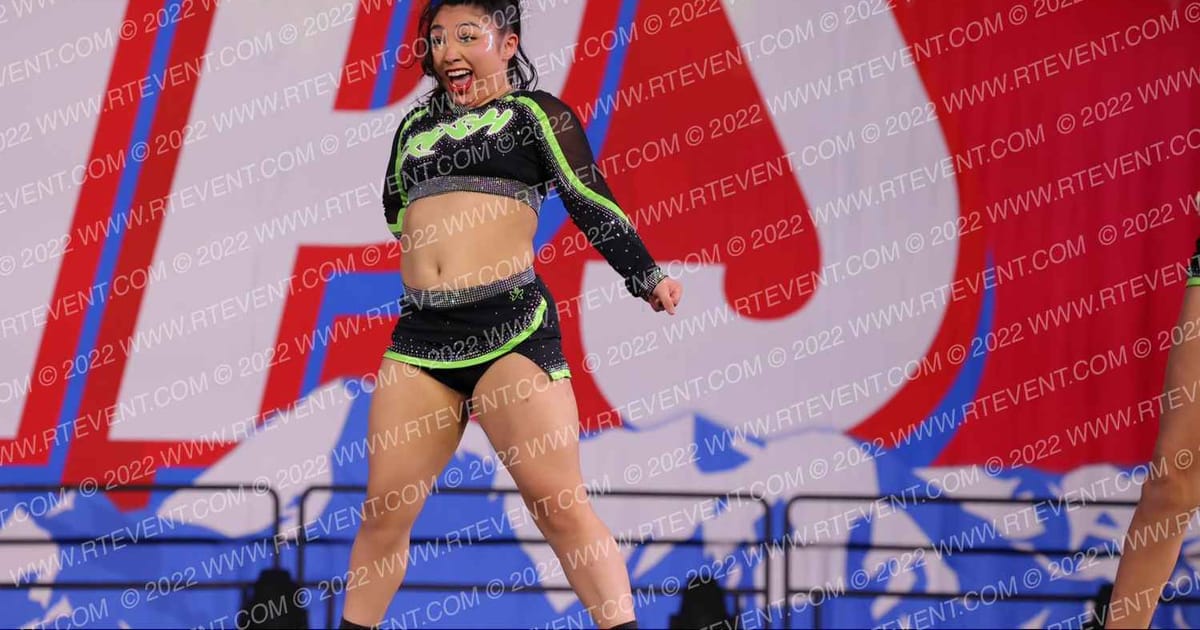 Cheer-tastics Crush All Star Cheer Midnight mayhem · CHAMPS Grand Nationals DIDII