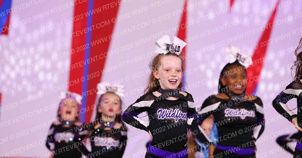 Cheer Spirit Colorado Wildfire Flares · CHAMPS Grand Nationals DIDII