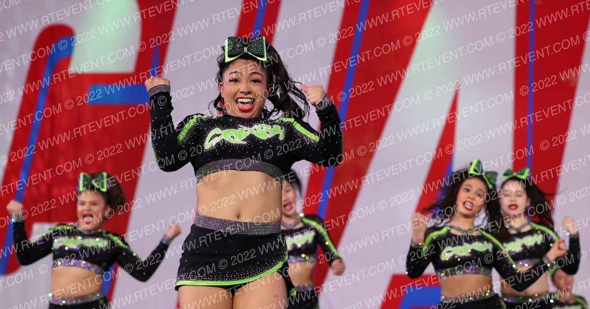 Cheer-tastics Crush All Star Cheer Midnight mayhem · CHAMPS Grand Nationals DIDII