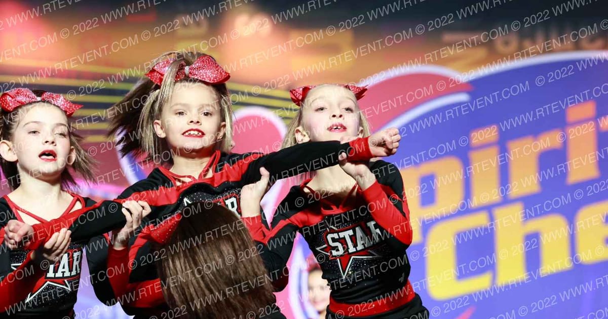 Star Athletics Mini Pink · Spirit Cheer Super Nationals DIDII