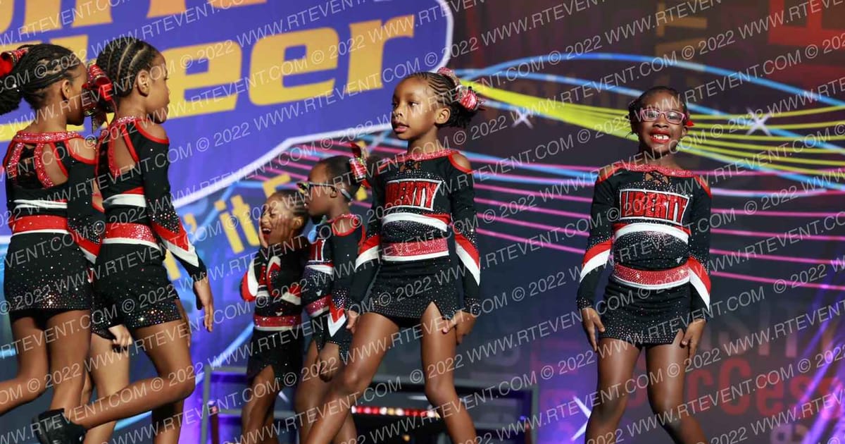 Liberty All Stars TINY TROOPERS · Spirit Cheer Super Nationals DIDII