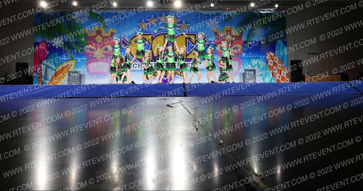 High Impact Allstars High Impact All Stars Youth Prep 2.2 · Winter Beach Blast