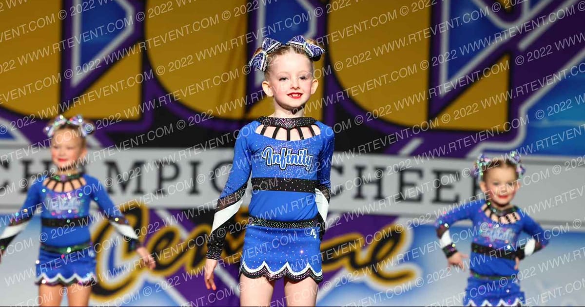 Infinity All Star Cheerleading Tiny Time Bombs · Winter Beach Blast