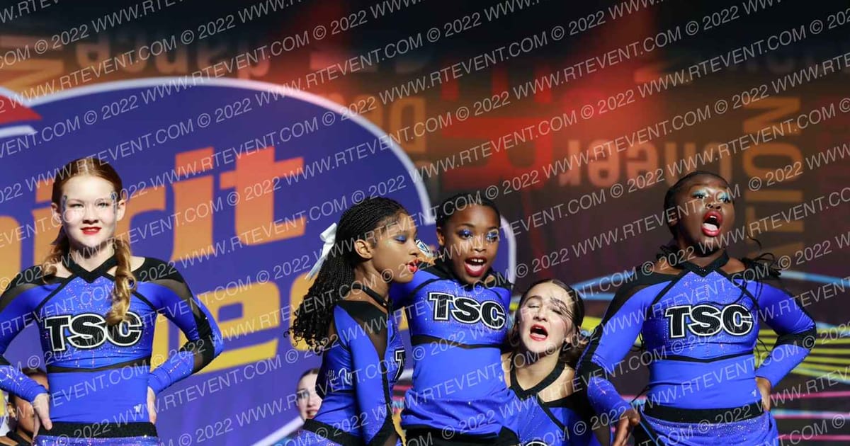 TSC All Stars Black Ice · Spirit Cheer Super Nationals DIDII
