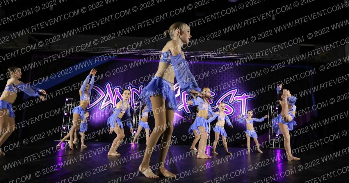 Blue Rose Dance Studio Tiny Premier Contemporary · Dancefest Grand Nationals