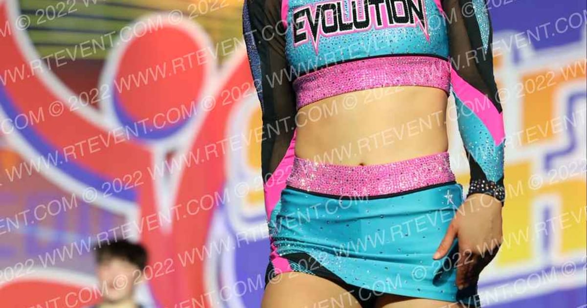 Evolution Cheer Teal Obsession · Spirit Cheer Super Nationals DIDII